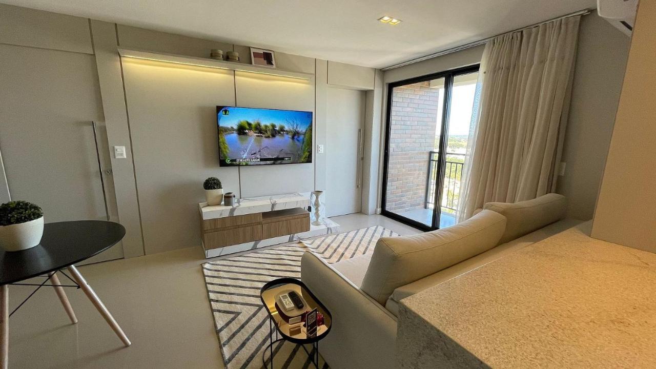 Studio No Ultimo Andar No Centro De Foz Com Vista Para O Rio Parana Apartment Foz do Iguacu Ngoại thất bức ảnh