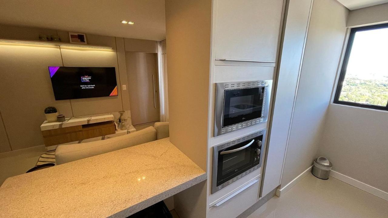 Studio No Ultimo Andar No Centro De Foz Com Vista Para O Rio Parana Apartment Foz do Iguacu Ngoại thất bức ảnh