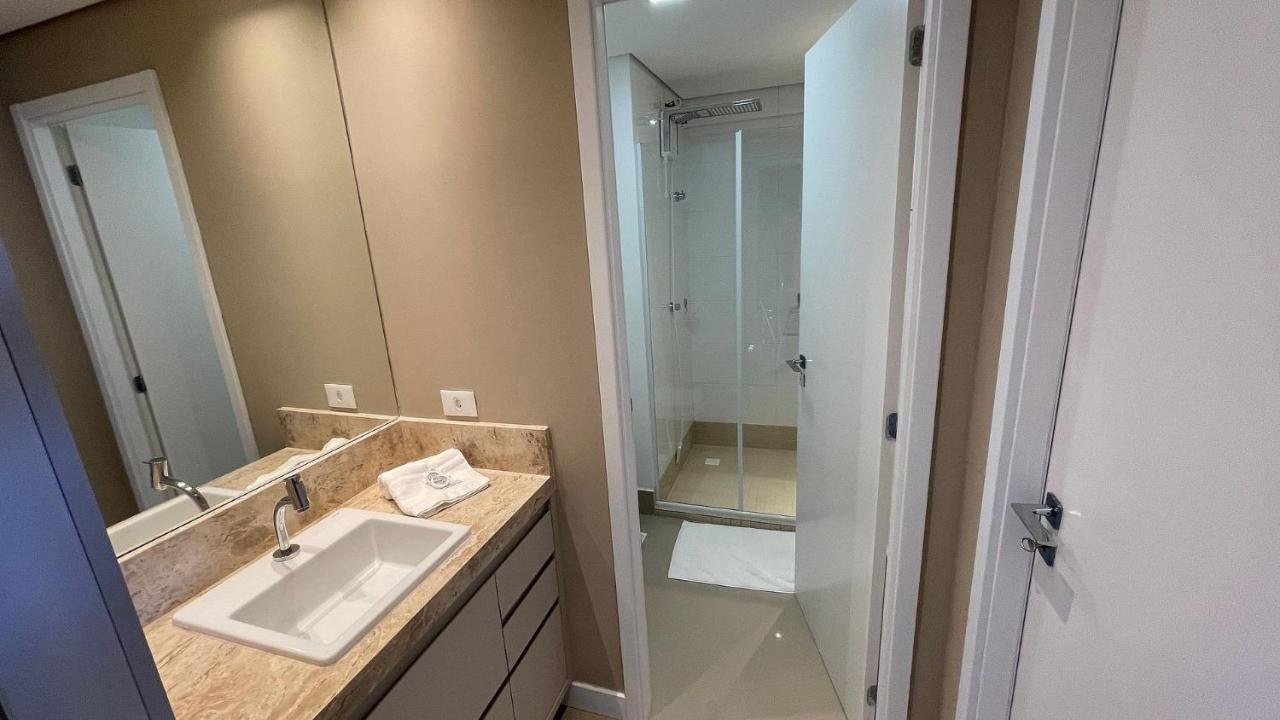 Studio No Ultimo Andar No Centro De Foz Com Vista Para O Rio Parana Apartment Foz do Iguacu Ngoại thất bức ảnh