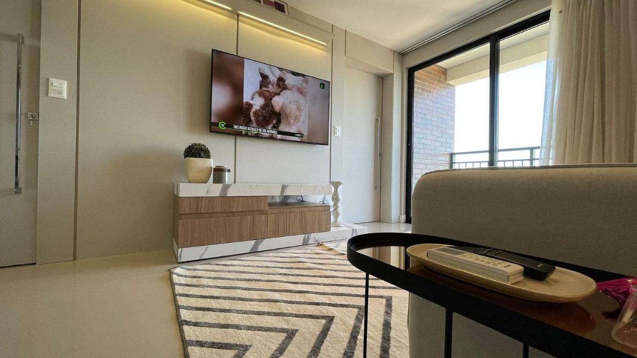 Studio No Ultimo Andar No Centro De Foz Com Vista Para O Rio Parana Apartment Foz do Iguacu Ngoại thất bức ảnh