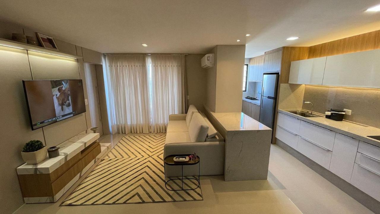Studio No Ultimo Andar No Centro De Foz Com Vista Para O Rio Parana Apartment Foz do Iguacu Ngoại thất bức ảnh
