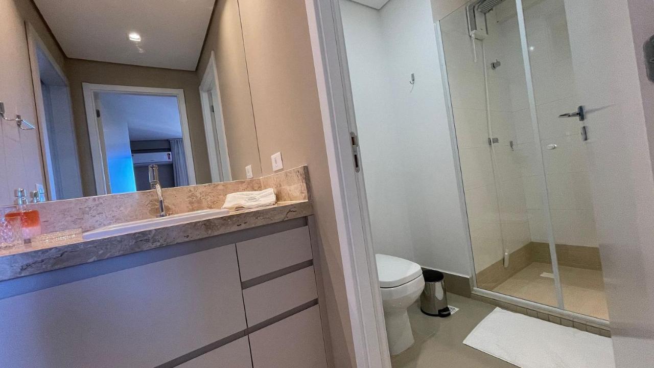 Studio No Ultimo Andar No Centro De Foz Com Vista Para O Rio Parana Apartment Foz do Iguacu Ngoại thất bức ảnh